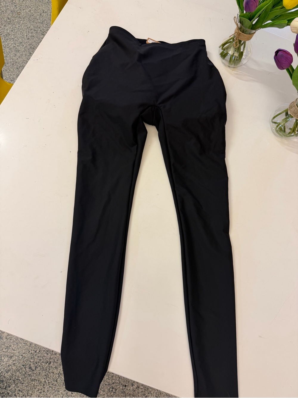 SKIMS Black High-Waist Sculpting Leggings